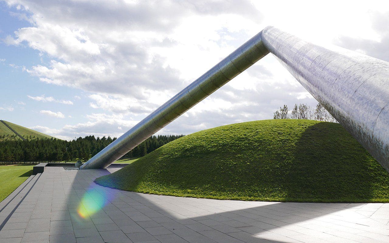 Moere Numa Park, Sapporo, Hokkaido by Isamu Noguchi