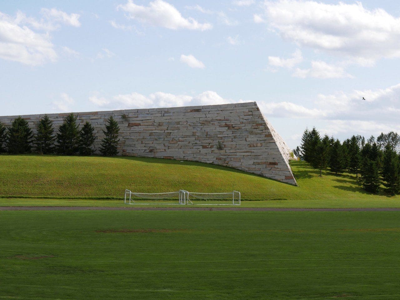 Moere Numa Park, Sapporo, Hokkaido, Japan designed by Isamu Noguchi